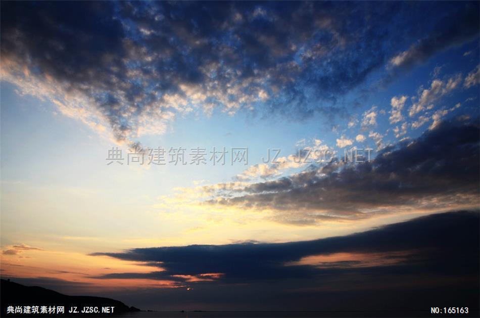 高清夕阳晚霞天空素材A (62) 天空配景精美天空