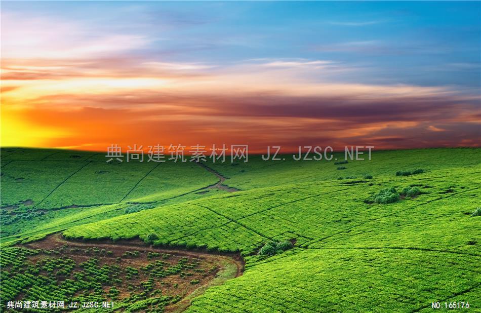 高清夕阳晚霞天空素材A (75) 天空配景精美天空