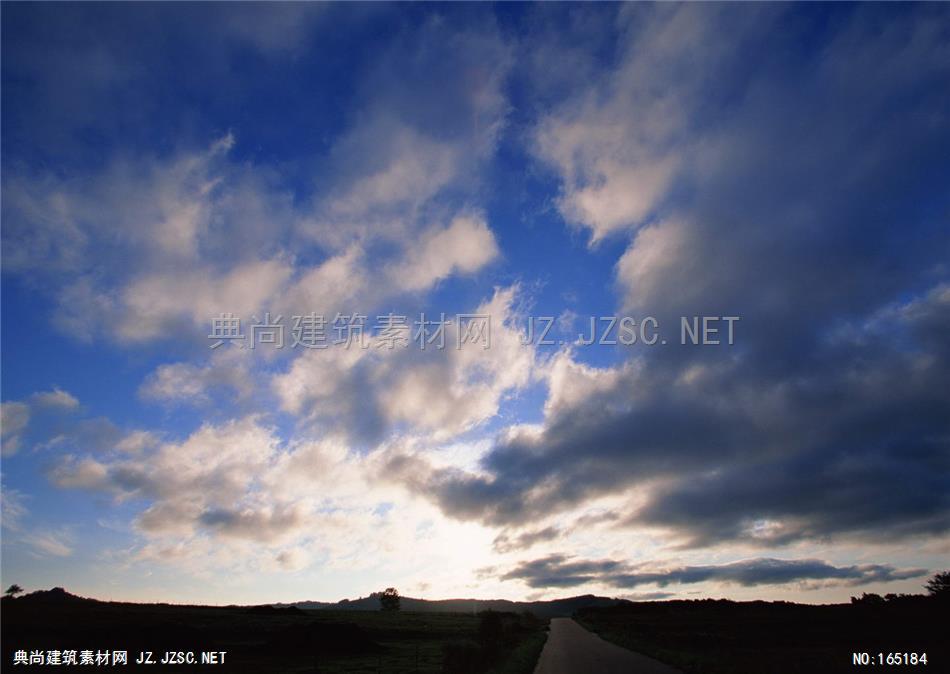 高清夕阳晚霞天空素材A (83) 天空配景精美天空