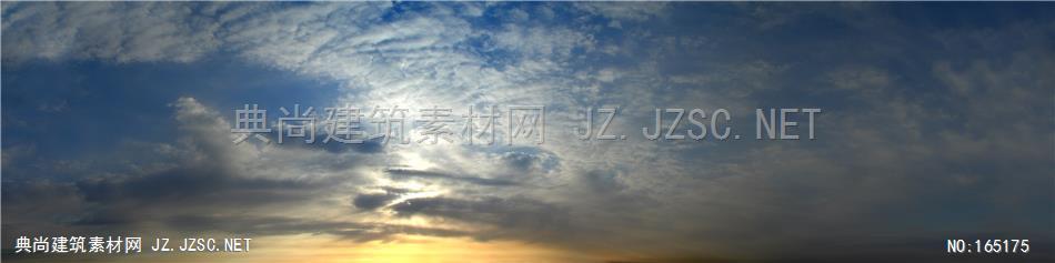 高清夕阳晚霞天空素材A (74) 天空配景精美天空