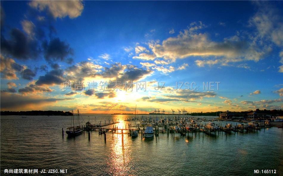 高清夕阳晚霞天空素材A (9) 天空配景精美天空