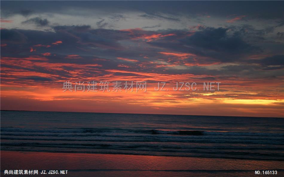 高清夕阳晚霞天空素材A (30) 天空配景精美天空