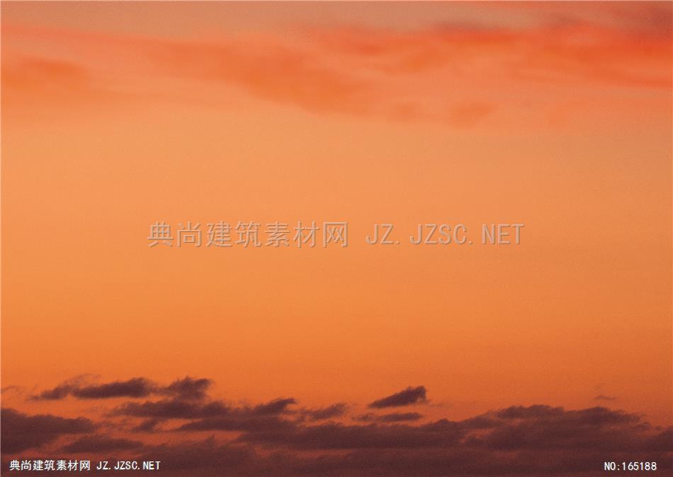 高清夕阳晚霞天空素材A (87) 天空配景精美天空