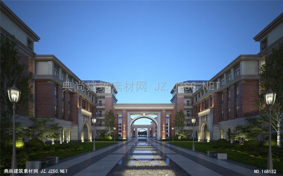 多层住宅效果图jpg图105- 201954-789 居住小区效果图