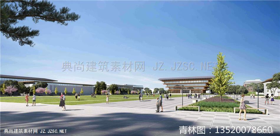 学校建筑效果图1 (12)