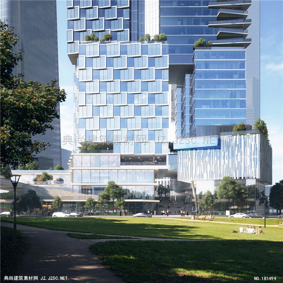 2019-06-19 - NBBJ-杭州竞赛-C06建筑效果图