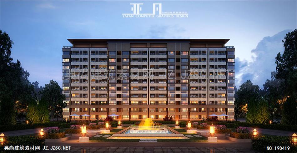-住宅效果图住宅15