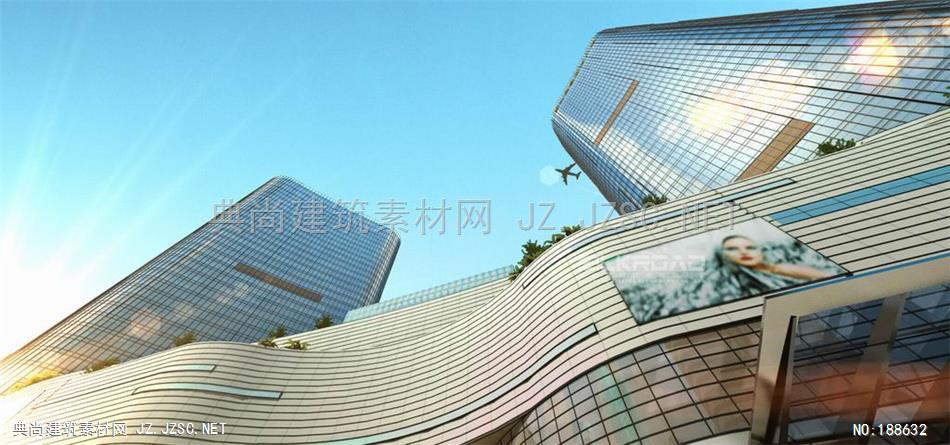 商业步行街效果图1342491616
