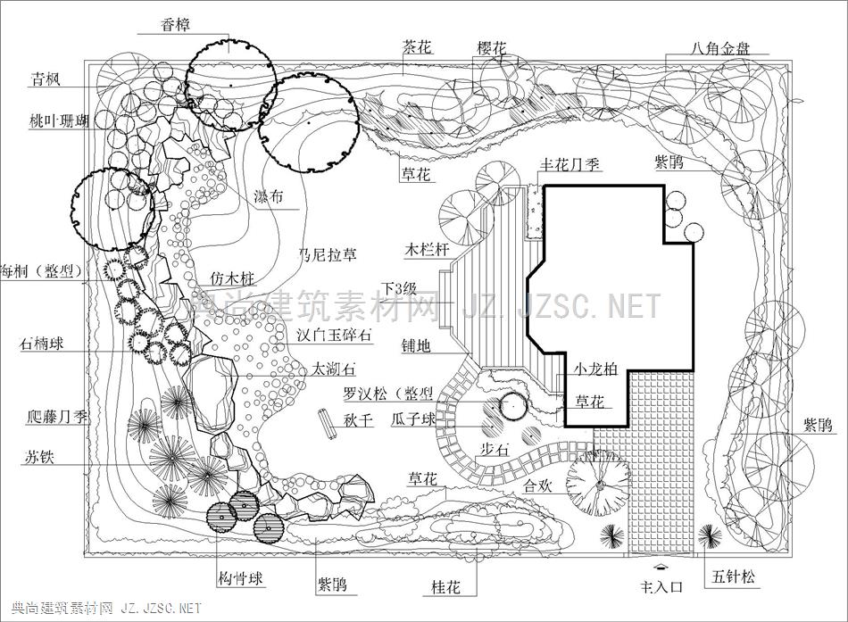 5套精品小庭院景观设计